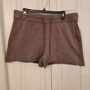JoyLab Brown Mineral Wash Shorts